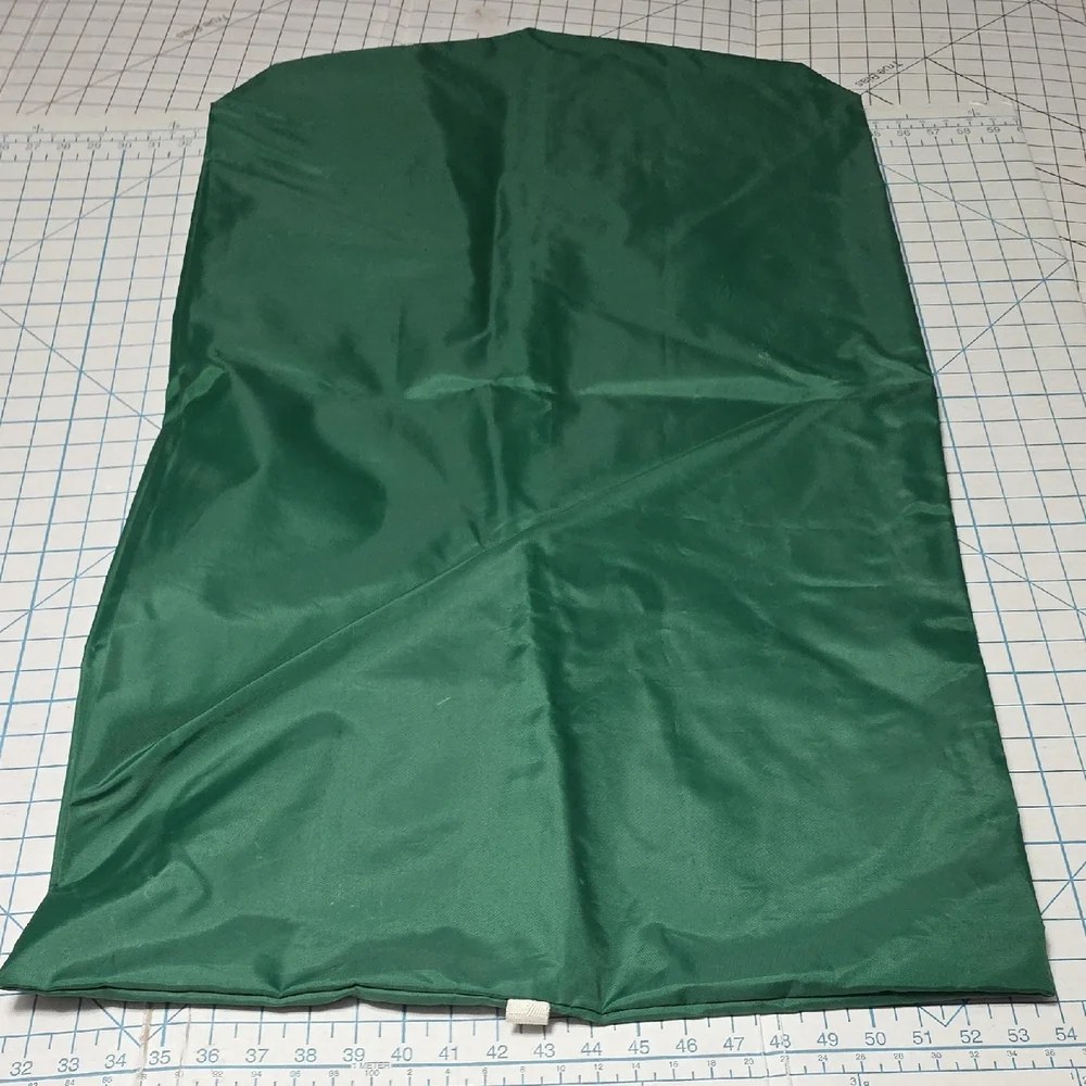 Vinyl Zippered Garment Cover Bag | Green, 36